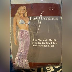 Mermaid costume Bag says 100 percent silk lining not sure if this is true